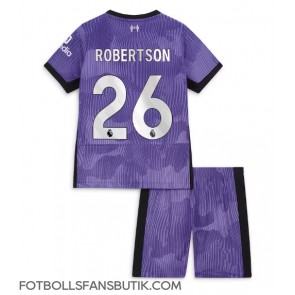 Liverpool Andrew Robertson #26 Replika Tredje Tröja Barn 2023-24 Kortärmad (+ Korta byxor)